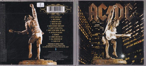 Stiff upper lip - –, cd
