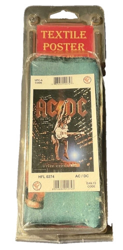 Acdc poster textilstoff - acdc,