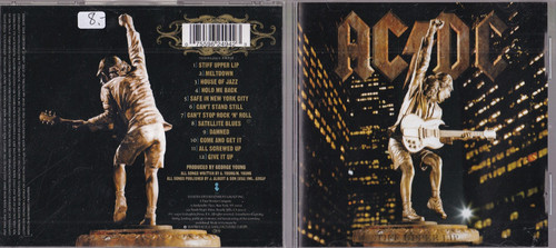 Stiff upper lip cd - ac/dc, –